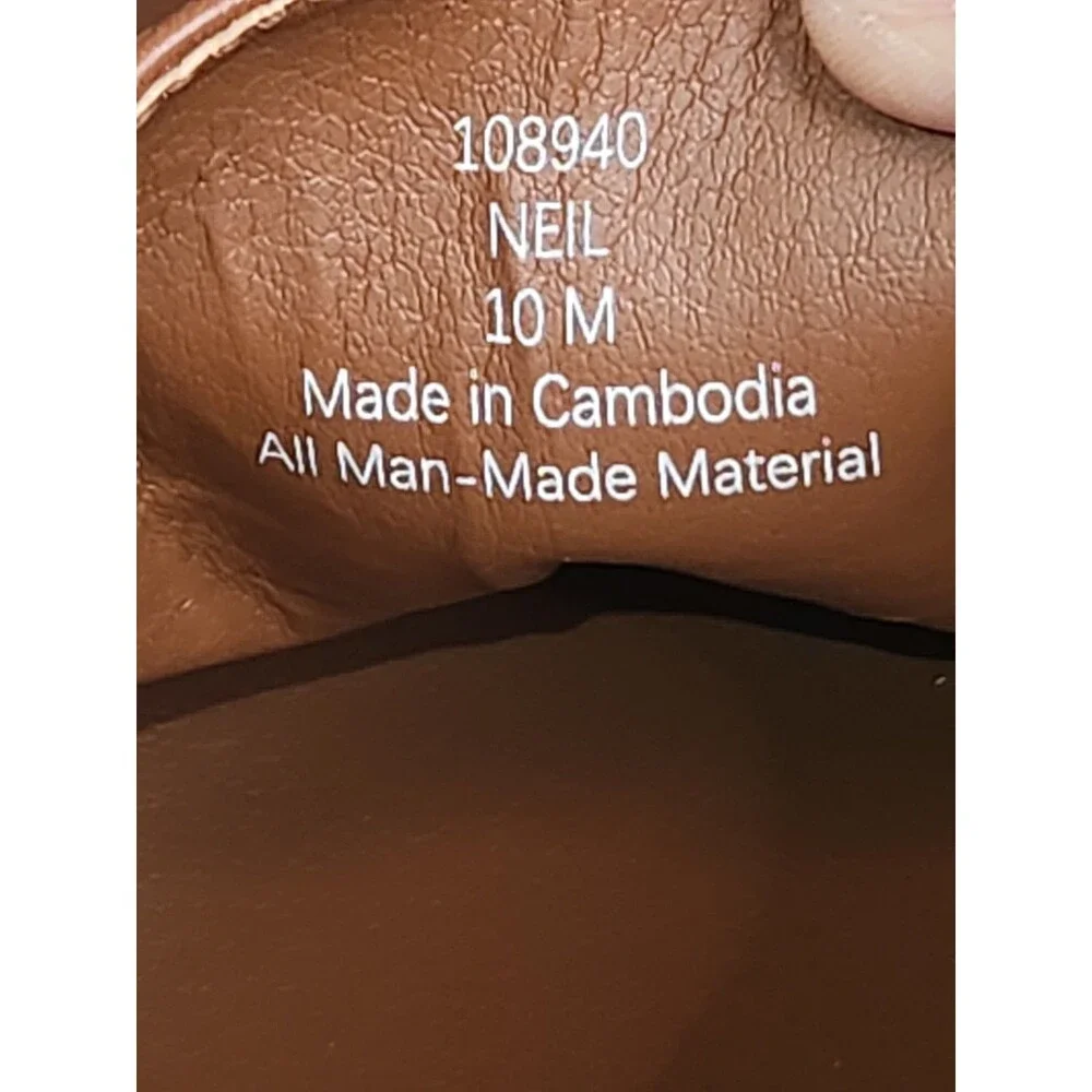 Lauren Blakwell "Neil Cognac Pumps Women's Size 10 Medium - Picture 9 of 16